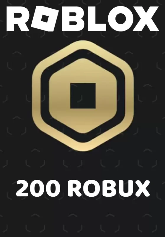 ROBLOX GIFT CARD - 200 ROBUX