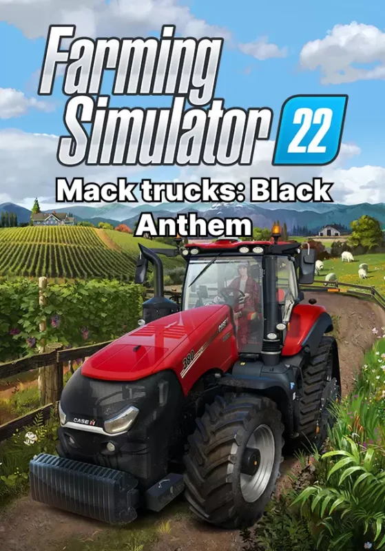 Farming Simulator 22 (Steam) - Farming Simulator 22 - Mack Trucks: Black Anthem (Steam)