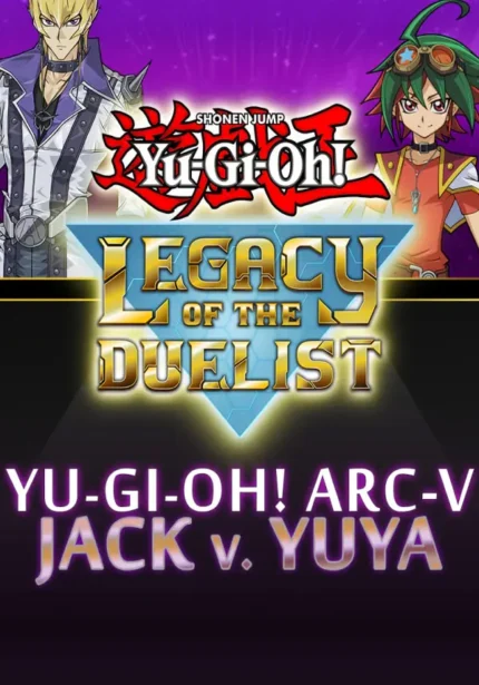 Yu-Gi-Oh! ARC-V: Jack Atlas vs Yuya