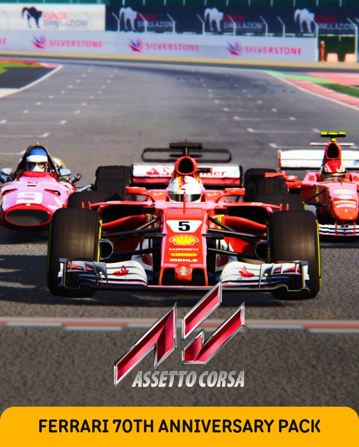 Купить Assetto Corsa - Ferrari 70th Anniversary Pack