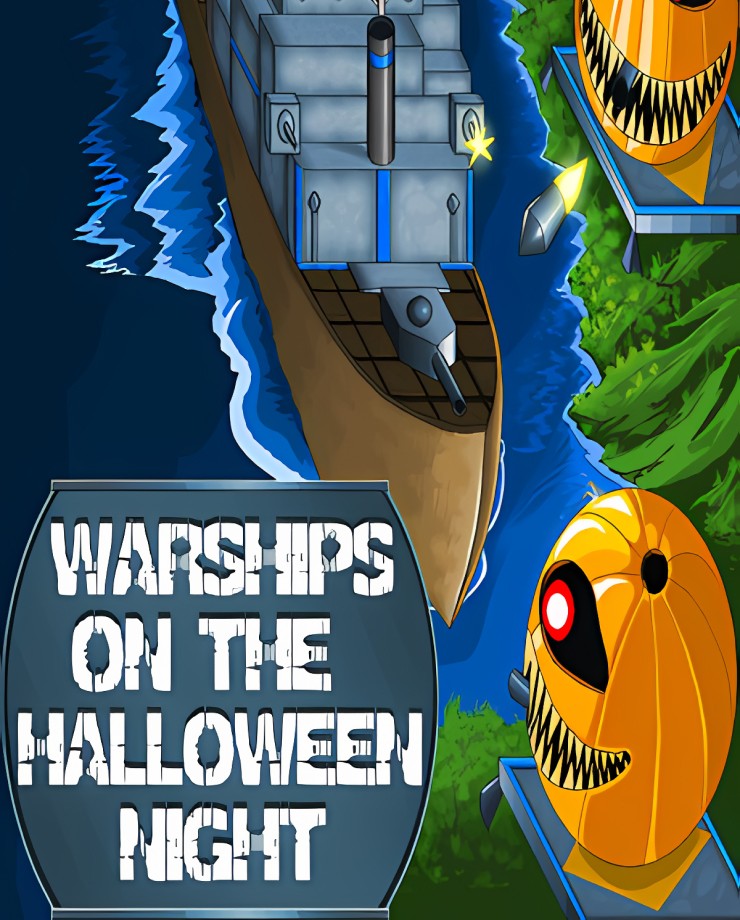 Купить Warships on the Halloween Night