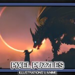 Купить Pixel Puzzles Illustrations & Anime - Jigsaw Pack: Dragons