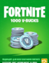 Игровая валюта Fortnite - 1000 V-Bucks 3