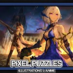 Купить Pixel Puzzles Illustrations & Anime - Jigsaw Pack: Gun Girls