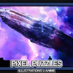 Купить Pixel Puzzles Illustrations & Anime - Jigsaw Pack: Space
