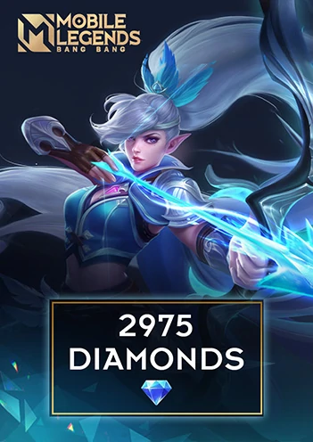 Купить Игровая валюта Mobile Legends: 2975 Diamonds