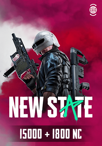 Купить Игровая валюта New State Mobile 15000+1800 NC