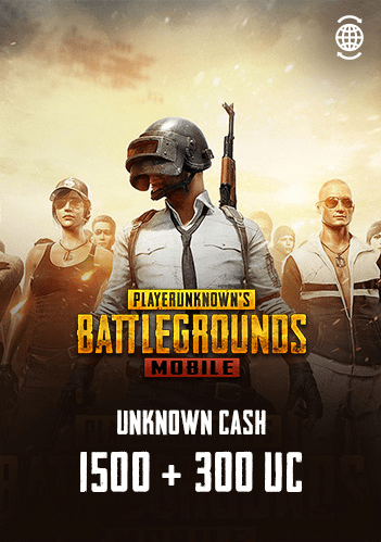 Купить Игровая валюта PUBG Mobile 1500 + 300 UC