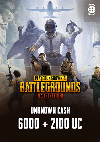 Купить Игровая валюта PUBG Mobile 6000 + 2100 UC