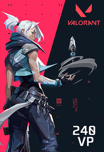 Купить Игровая валюта Valorant: 240 VP