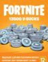 Игровая валюта Fortnite - 13500 V-Bucks 5