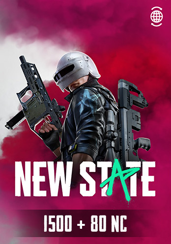 Купить Игровая валюта New State Mobile 1500+80 NC