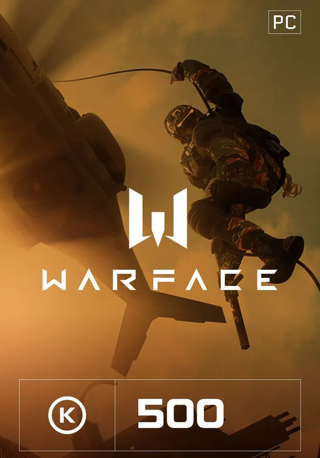 Купить Игровая валюта Warface Кредиты 500