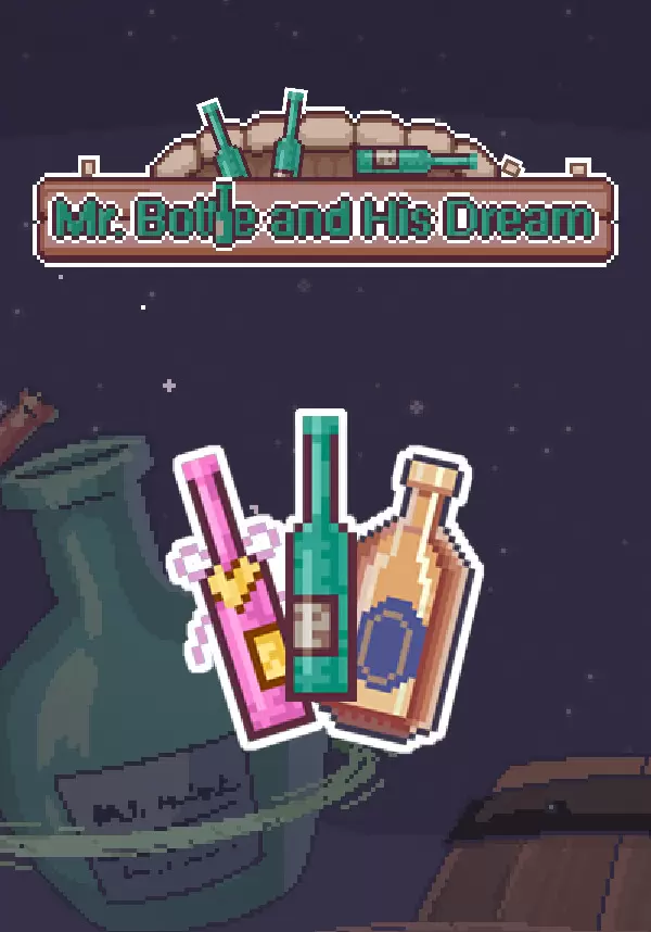 Купить Mr.Bottle and his dream