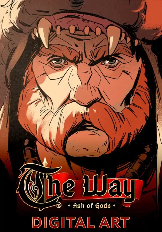 Ash Of Gods: The Way - Ash of Gods: The Way Digital Art Book