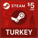 Карта оплаты Steam 5 USD Turkey