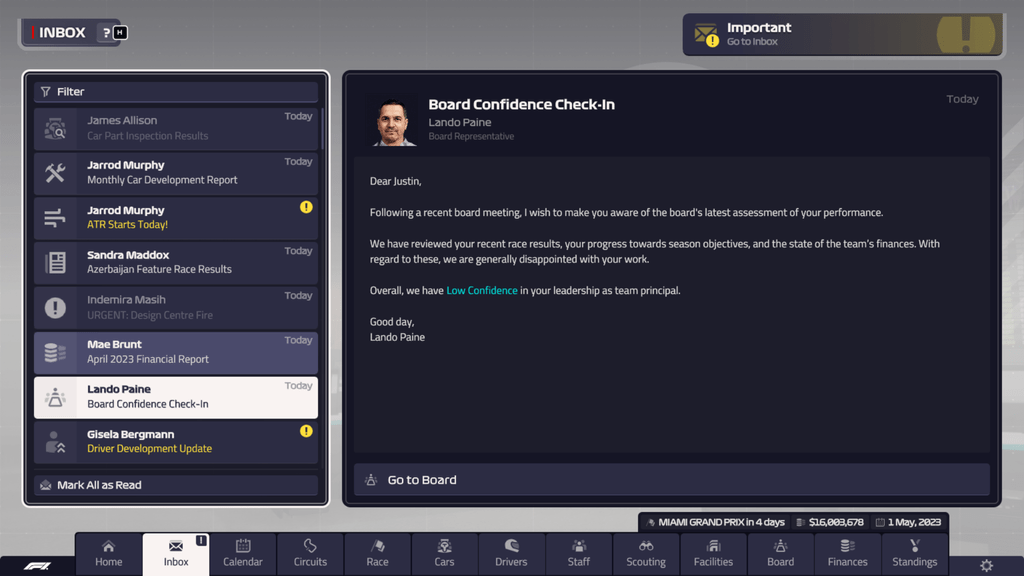 Обзор на F1 Manager 2023 10 Обзор на F1 Manager 2023 9
