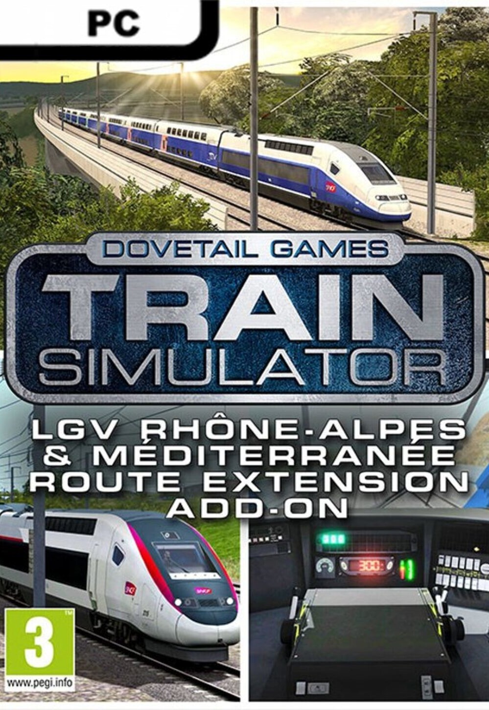 Купить Train Simulator: LGV Rhône-Alpes & Méditerranée Route Extension Add-On
