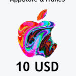 Подарочная карта App Store и iTunes - 10 USD (USA)