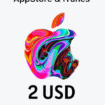 Подарочная карта App Store и iTunes - 2 USD (USA)