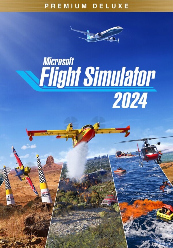 Купить Microsoft Flight Simulator 2024 Premium Deluxe Edition