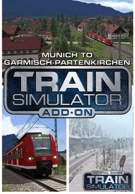 Train Simulator 2022 - Train Simulator: Munich - Garmisch-Partenkirchen Route Add-On