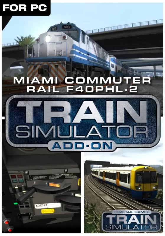 Train Simulator 2022 - Train Simulator: Miami Commuter Rail F40PHL-2 Loco Add-On