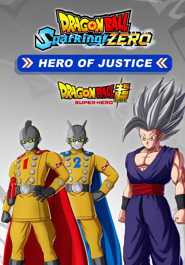 Купить DRAGON BALL: Sparking! ZERO HERO OF JUSTICE Pack