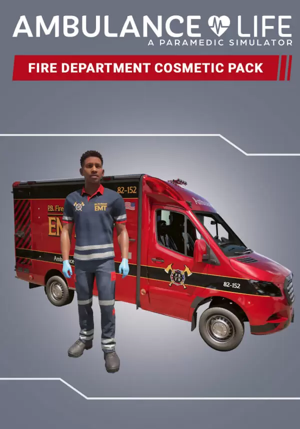 Купить Ambulance Life: A Paramedic Simulator - Fire Department Cosmetic Pack