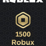 Roblox Gift Card 1500 Robux