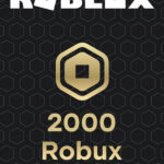 Roblox Gift Card 2000 Robux
