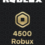 Roblox Gift Card 4500 Robux