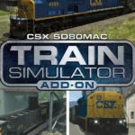 Train Simulator 2021 - Train Simulator: CSX SD80MAC Loco Add-On