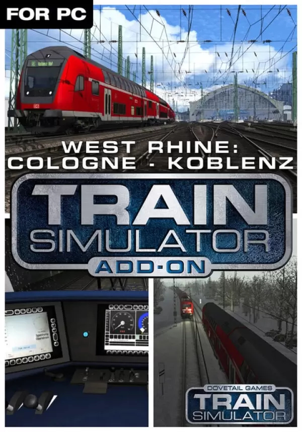 Купить Train Simulator 2021 - Train Simulator: West Rhine: Köln - Koblenz Route Add-On