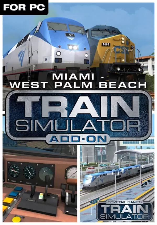 Купить Train Simulator 2021 - Train Simulator: Miami - West Palm Beach Route Add-On