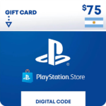 PlayStation Network Card PSN 75 USD (AR)