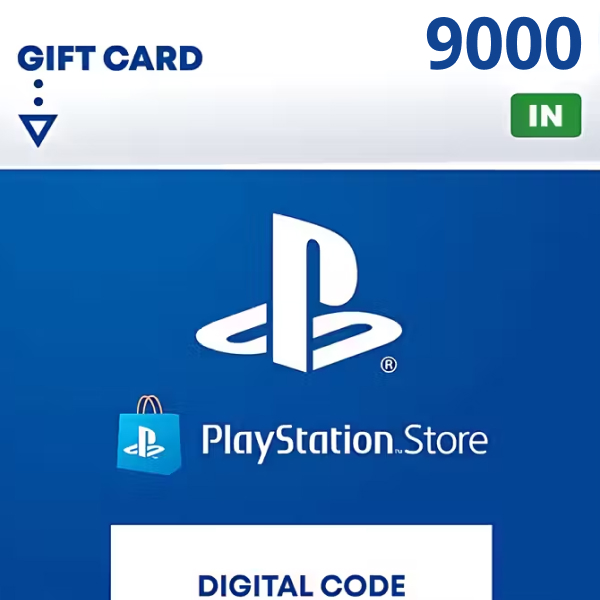 Купить PlayStation Network Card PSN 9000 INR (IN)