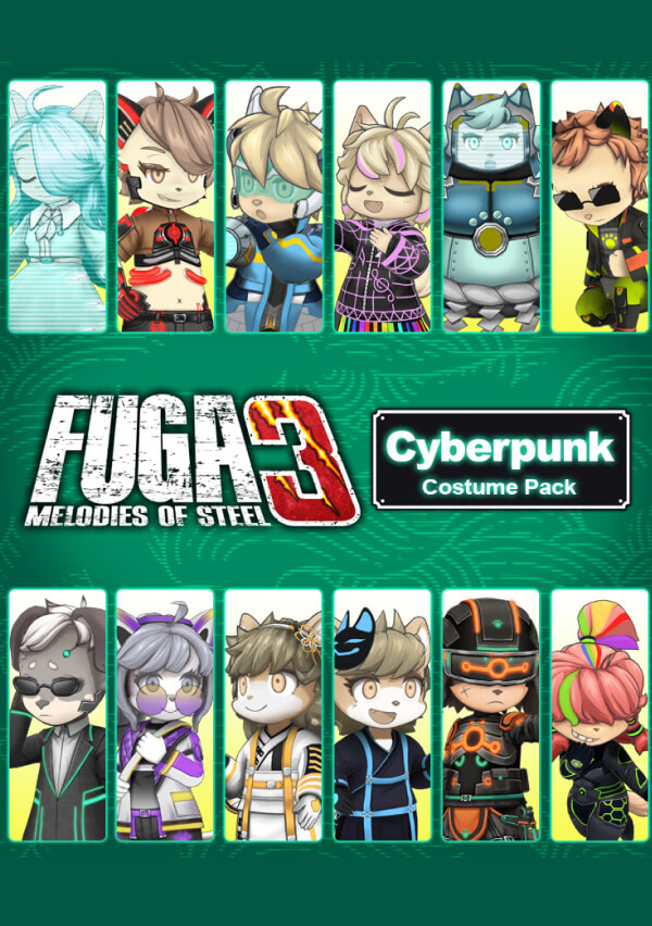 Купить Fuga: Melodies of Steel 3 - Cyberpunk Costume Pack