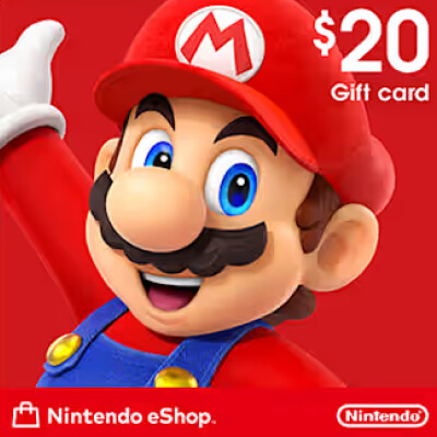 Купить Nintendo eShop Card 20$ (USA)