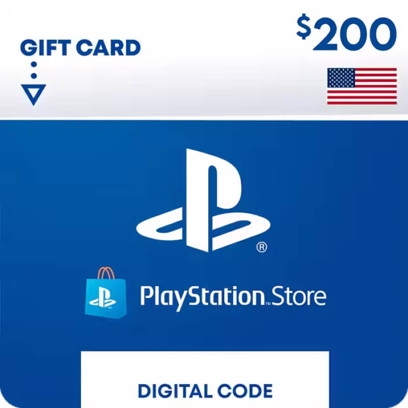 Купить PlayStation Network Card PSN 200 USD (USA)