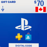 PlayStation Network Card PSN 70 CAD (CA)