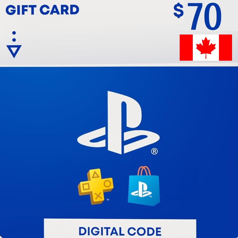 Купить PlayStation Network Card PSN 70 CAD (CA)