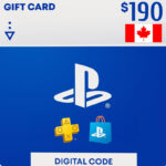 PlayStation Network Card PSN 190 CAD (CA)