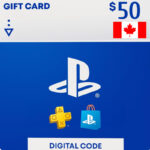 PlayStation Network Card PSN 50 CAD (CA)