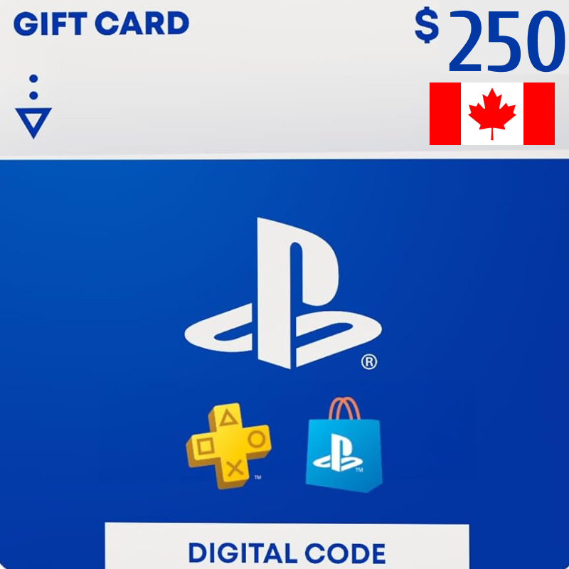 Купить PlayStation Network Card PSN 250 CAD (CA)