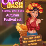 Cafe Dash: Cooking, Diner Game - Autumn Festival Set
