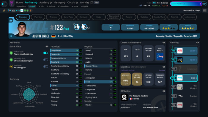 Tennis Manager 26