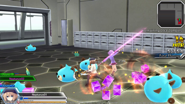 MegaTagmension Blanc + Neptune VS Zombies