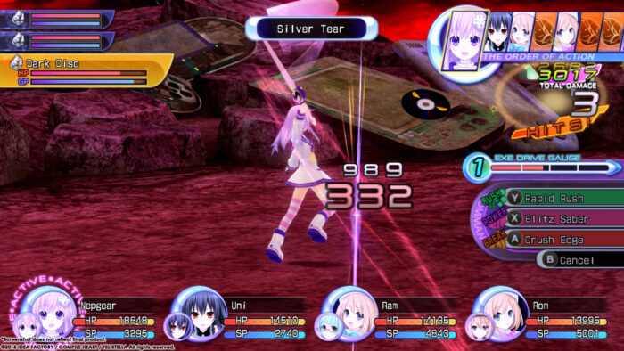 Hyperdimension Neptunia Re;Birth2 Sisters Generation